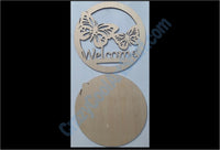 2D - Butterfly Welcome Sign