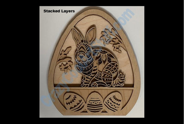 Bunny Egg - 3D