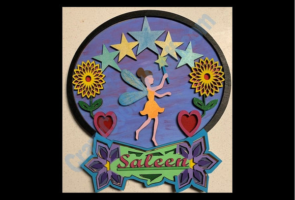 Fairy Name Plaque