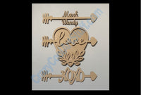 Heart with Changable Arrows - 2D