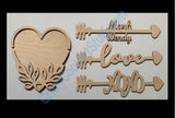 Heart with Changable Arrows - 2D
