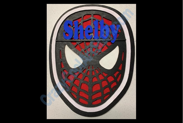 Mask Name Plaque