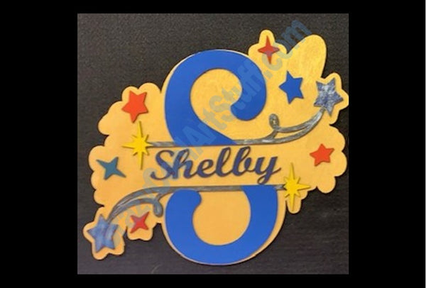 Stars Name Plaque