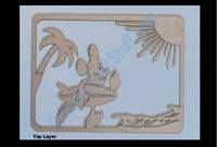 Surfing Mickey - 2D