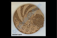USA Eagle - 3D